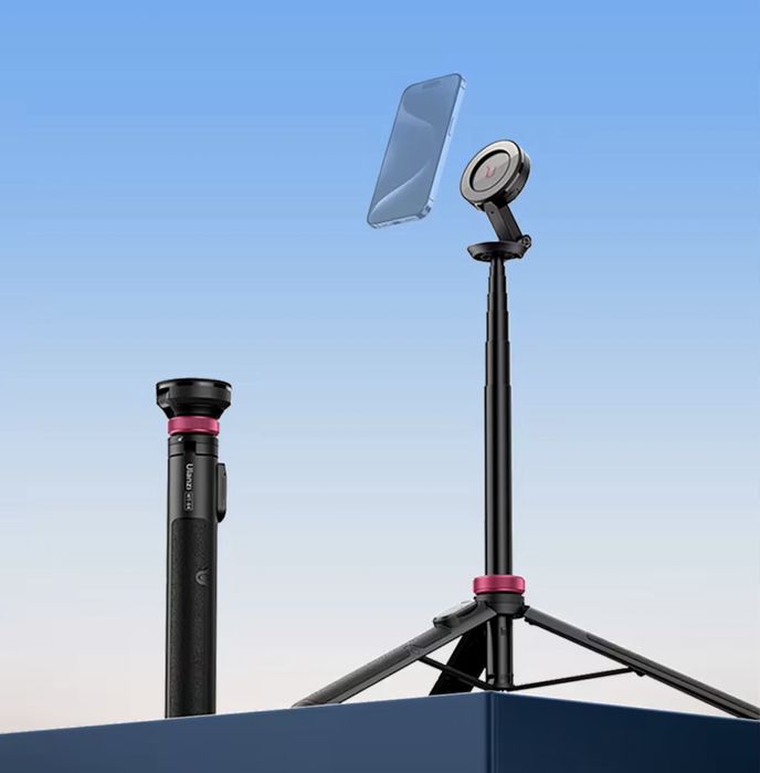 Ulanzi MT-84 магнітний штатив для телефону 155 см стійка, трипод 360°