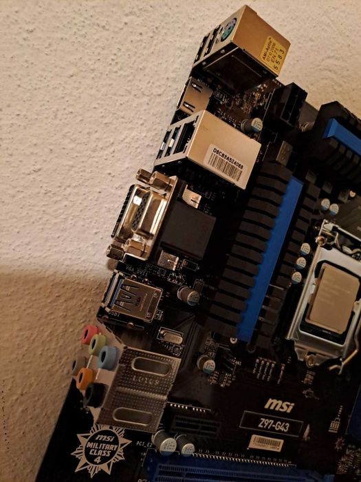 Bundle Core i5-4590 / MSI Z97-G43 / 12GB DDR3 Kingston KVR64550697326723124