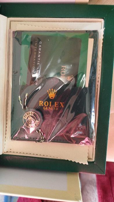 Rose Gold Rolex Novo com acessórios e garantia