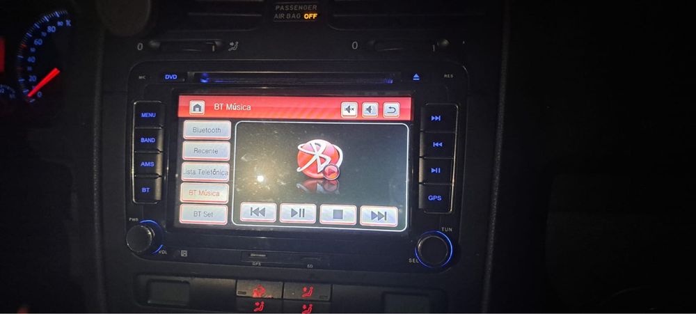Rádio multimedia com bluetooth golv V / Tauran / Audi