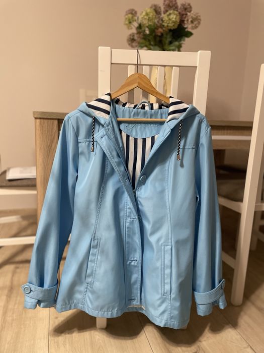 Wiatrowka nieprzemakalna turkusowa roz. 40