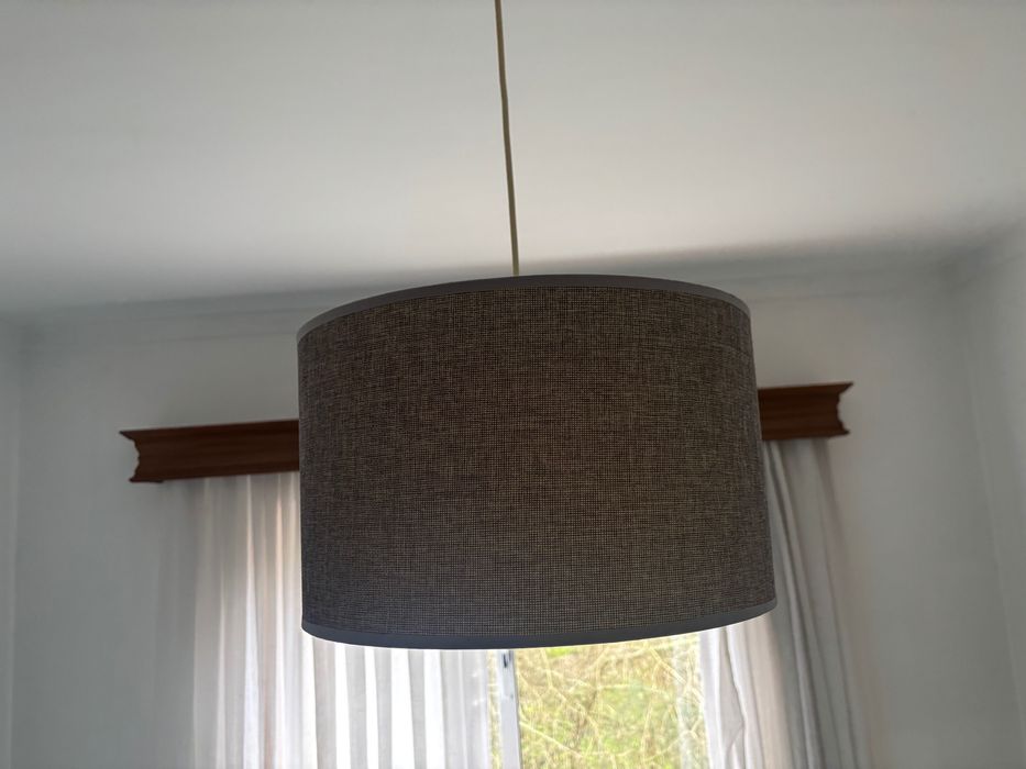 Conjunto de candeeiros cinzentos Novos