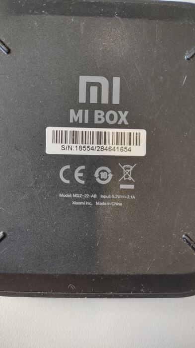 Xiaomi Mi Box S (model MDZ-22-AB, 1 generacja),TV box, Odtwarzacz multimedialny