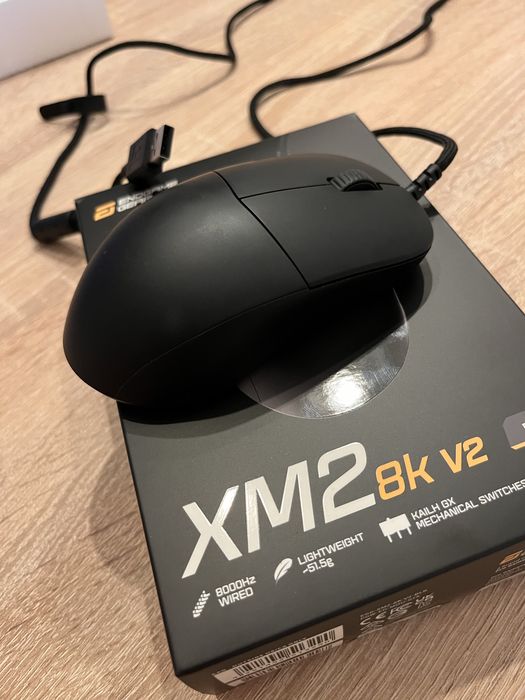 Rato Endgame XM2 8k V2 + Suporte para rato Zowie