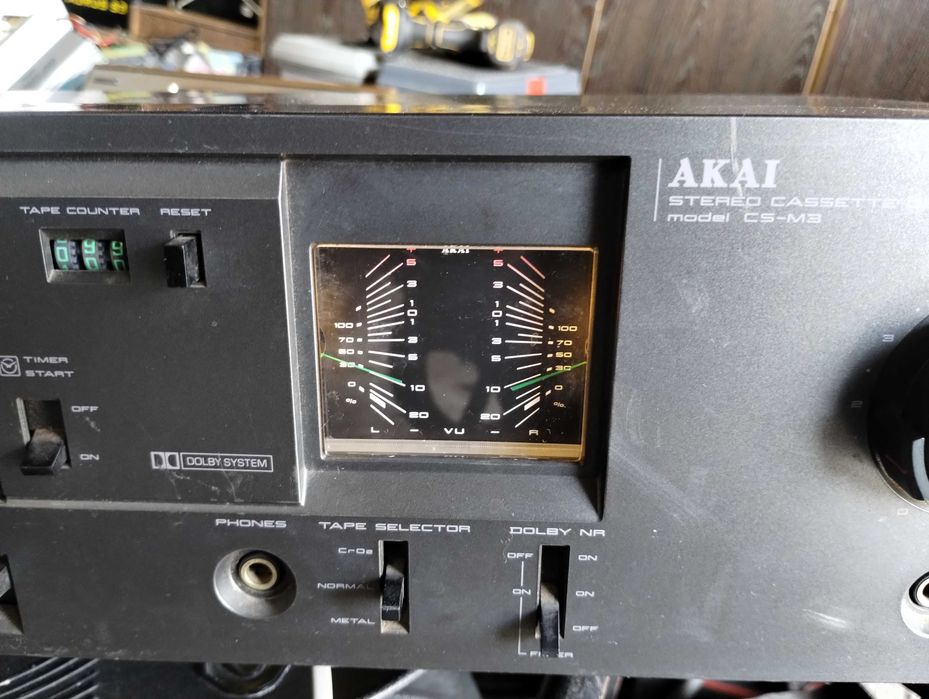 Deck magnetofon Akai CS-M3 100% sprawny.