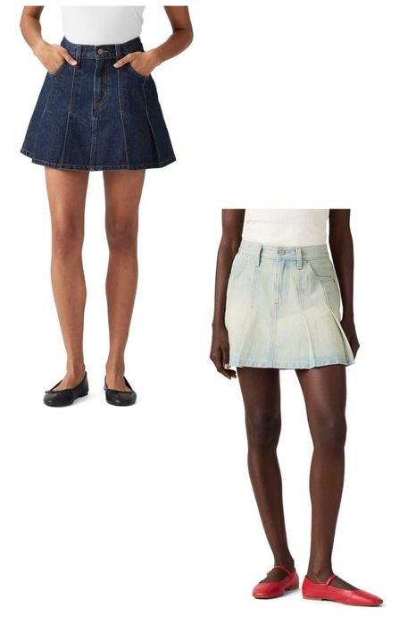 Спідниця Levi's Pleated Mini Skirt On Blast