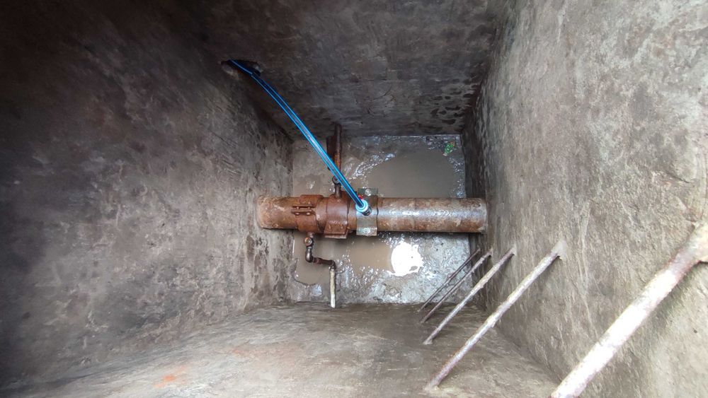 Прокладка канализации, Прокол под дорогой, Водопровод, Врезка в трубу ...