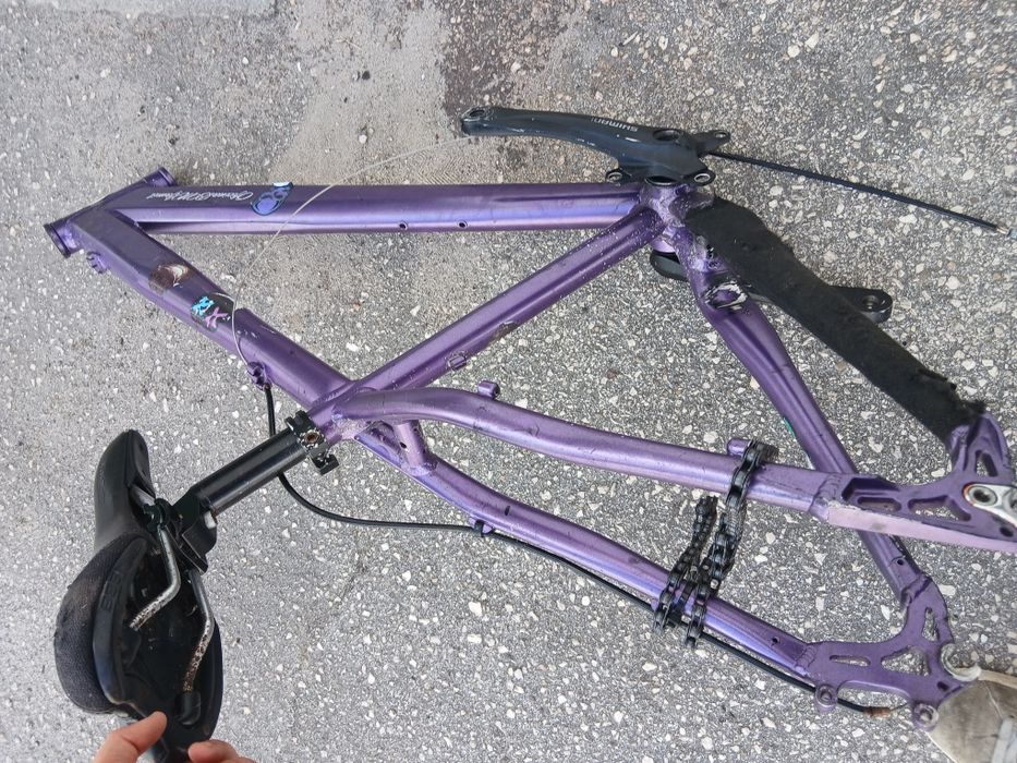 Quadro de bicicleta aro 26