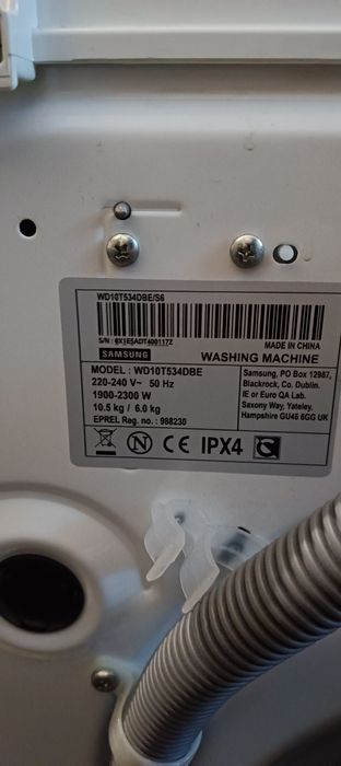 Sprzedam na części pralko suszarkę samsung