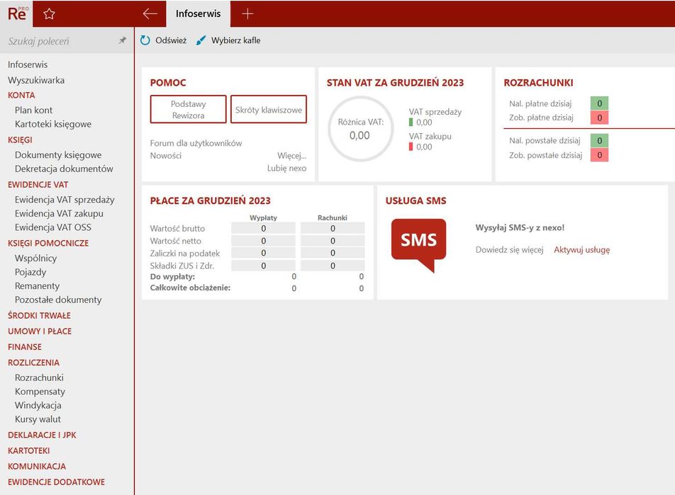 InsERT Rewizor nexo PRO - bez limitu - pełna księgowość