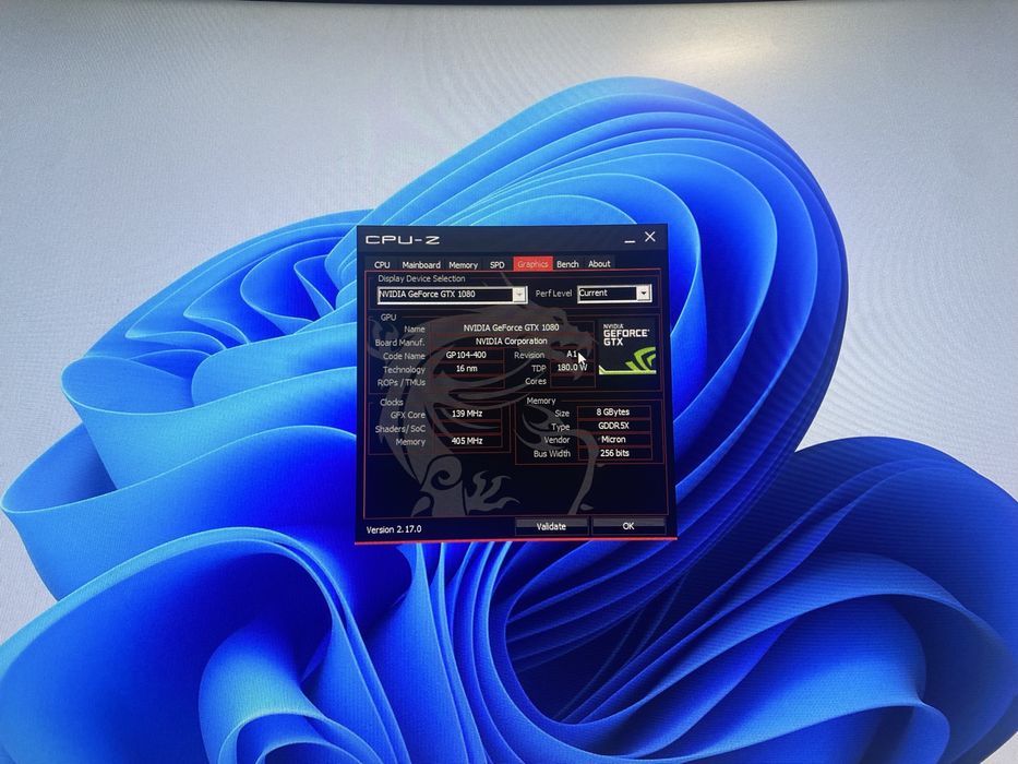 Відеокарта gtx 1080 game rock