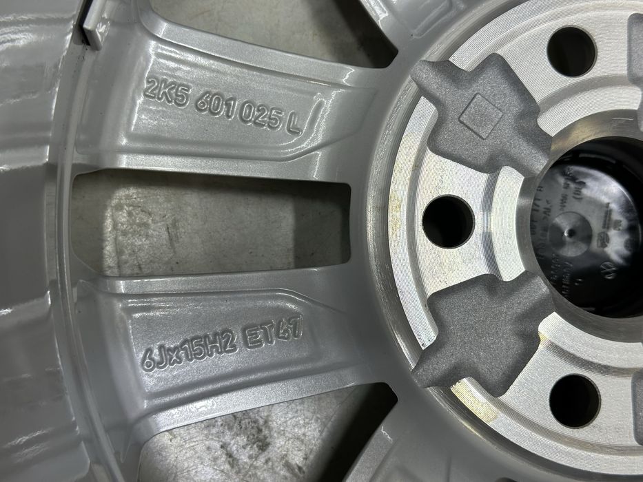 Оригінальні диски Volkswagen VW Caddy 5x112 6.5J R15. 2K5601025L
