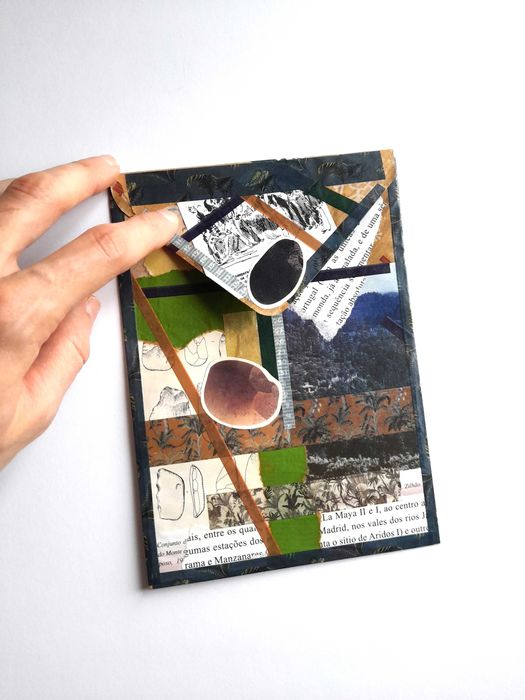 Envelope Rústico e Cartão em Branco