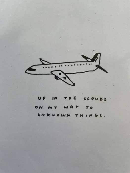 Ilustração A4 preto e branco