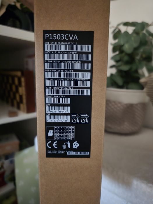 LAPTOP ASUS P1503CVA-S70860W nowy