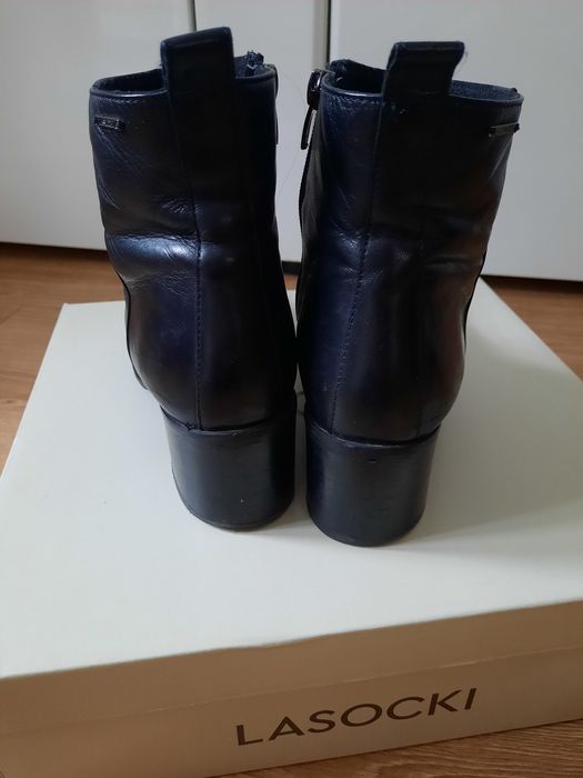 Botki damskie na obcasie, Lasocki, rozm 38