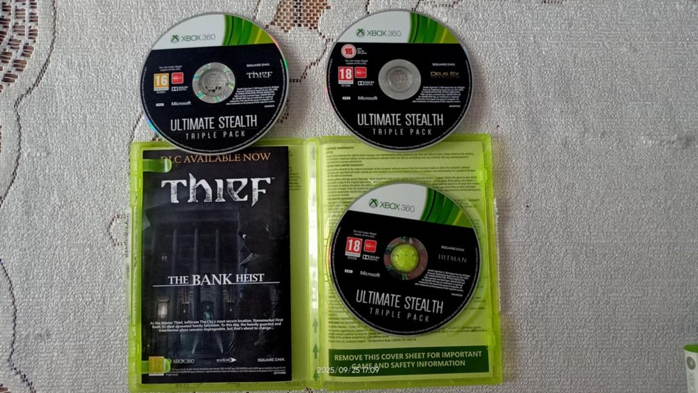 sprzedam gry na xbox 360