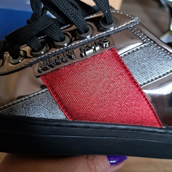 Кроссовки кеды мокасины унисекс Armani Jeans p.40