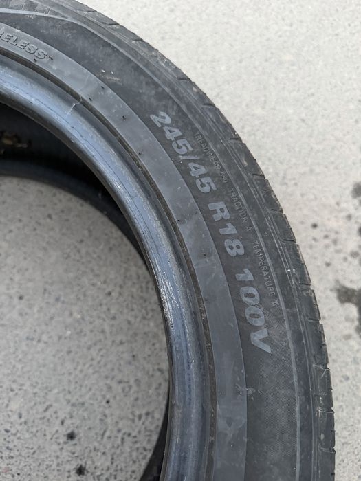 Шина, Резина 245 45 R18 Kumho  2021 рік  2+1 . Ціна за всі