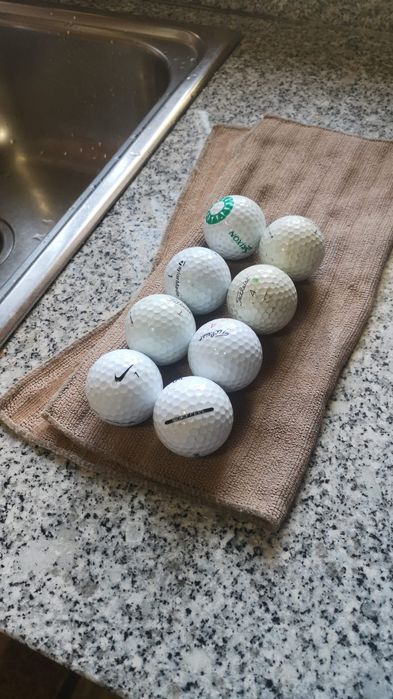 Bolas de  Golfe, usadas mas em bom estado