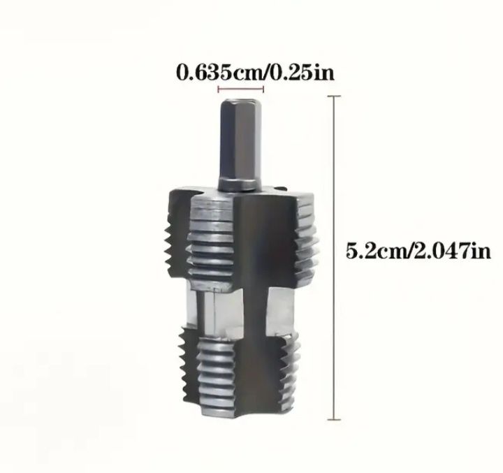 Плашка ,лєрка  мітчик  для пластикових труб