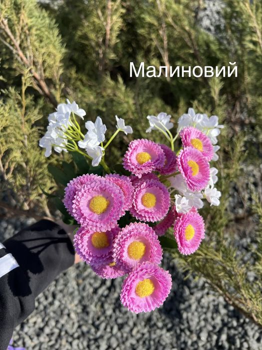Квіти для декору маргаритки естетичний декор