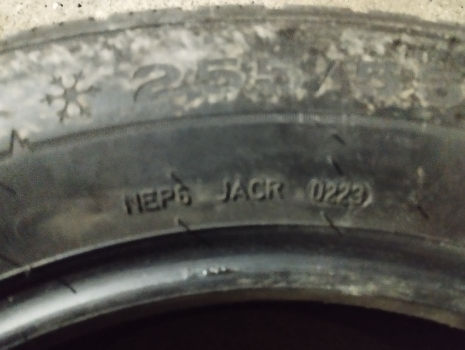 Шини зима 255 55 R19 Dunlop