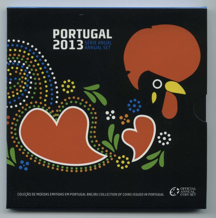 9 Séries Moedas correntes Euro (BNC)