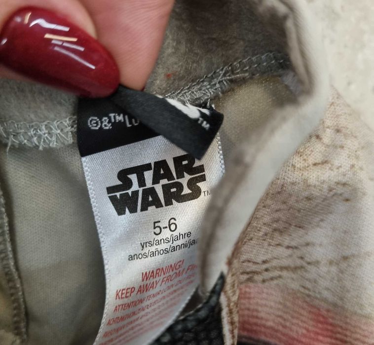 Strój 110 116 Star Wars kostium przebranie andrzejki karnawał