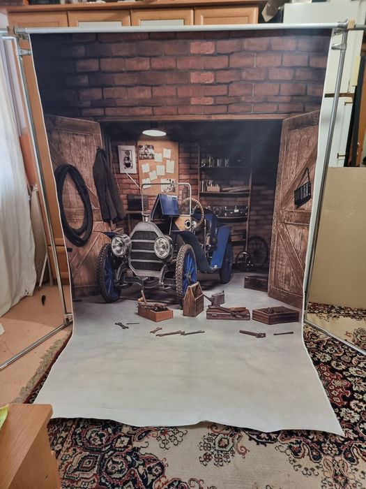 Фотофон для фото сессий на штативе.