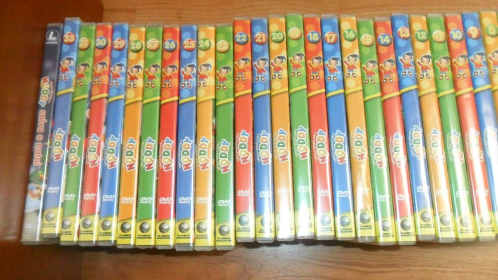 DVD Noddy conjunto de 34 dvds 25€