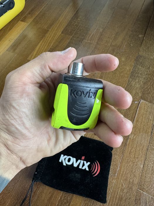 Cadeado de disco con alarme Kovix