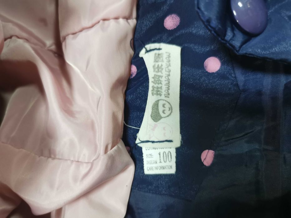 Теплая жилетка на девочку р100