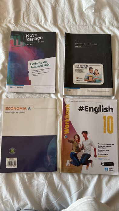 cadernos de atividade de 10 e 11 ano