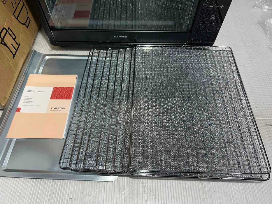 Дегидратор сушка для фруктов  Klarstein Mega Jerky  10 лотков 40*30 см