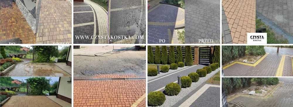 Czyszczenie kostki brukowej, elewacji i pranie tapicerk ŁAŃCUT