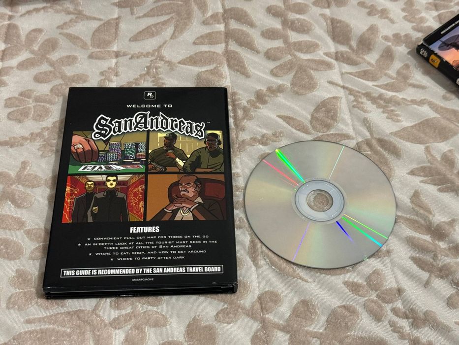 Grand Theft Auto San Andreas Ліцензія офіційний диск GTA