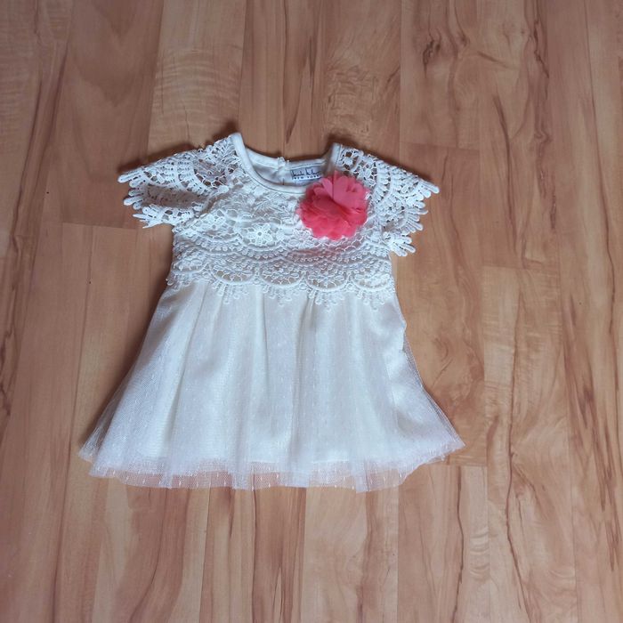 Sukienka chrzciny/wesele/impreza/święta 68-74  Nicole Miller New York