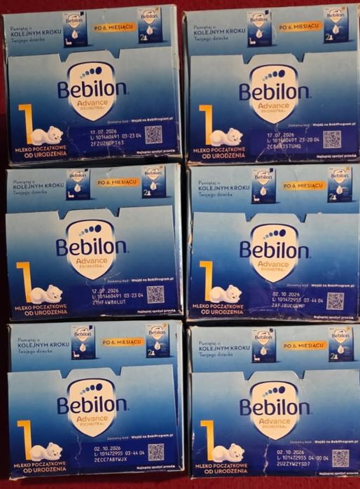 Mleko Bebilon 1 z Pronutrą zestaw 6x1000g + 500g gratis