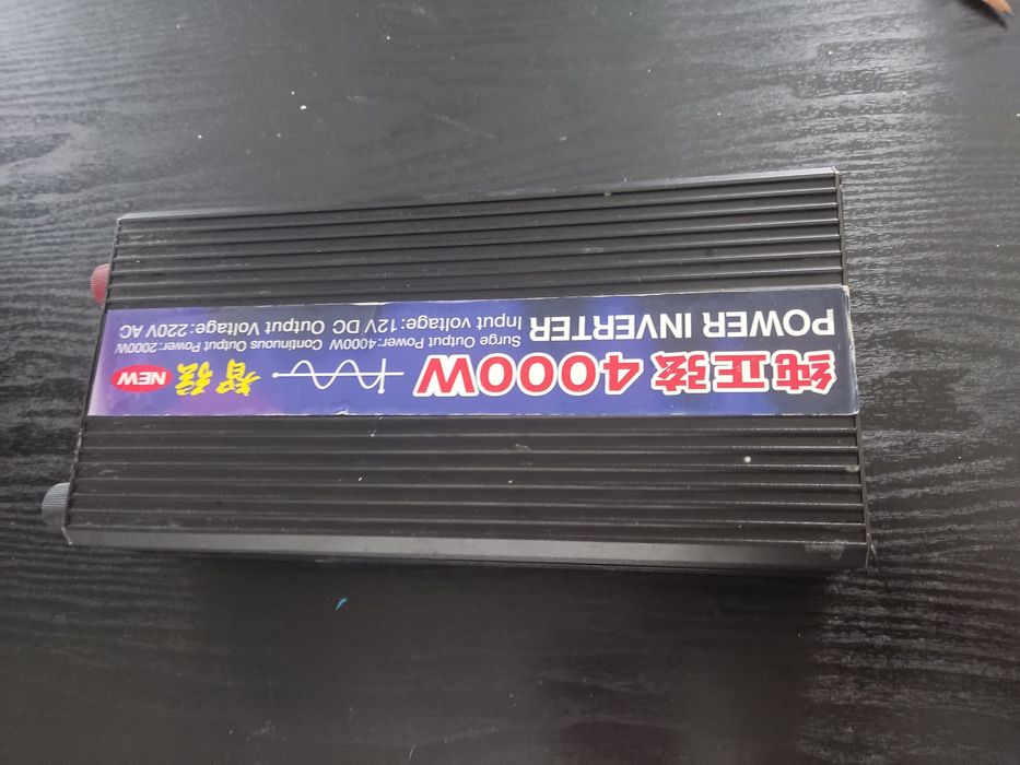 Инвертор 12-220 4000ватт чистый синус