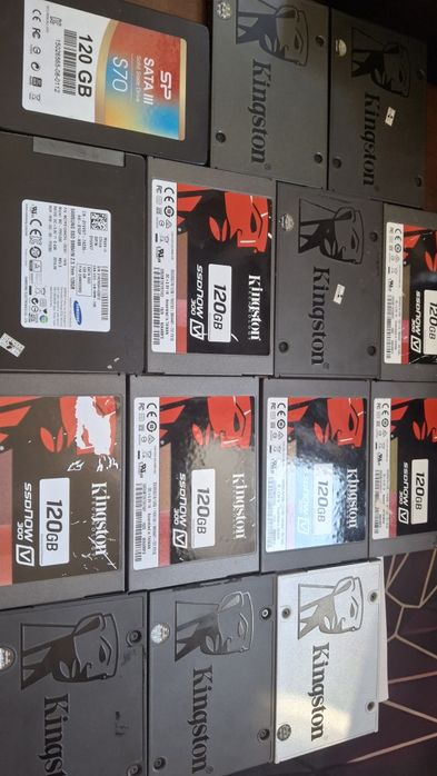 Ssd sata 120 gb Kingston, samsung, sp
