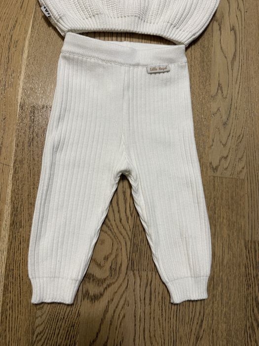 Little angel 92 розмір Дитячий костюм білий вʼязаний на фотосесію