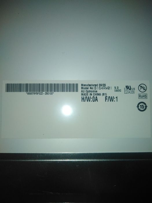 Матрица 16.4" 15.6" 15.4" 14.1" 14.0" 11.6" 17.3" дисплей екра