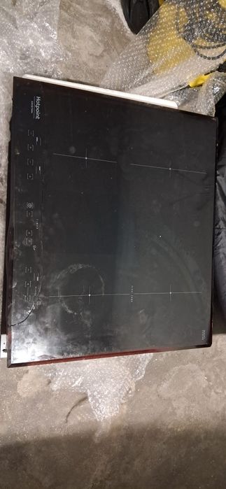 Placa de indução usada - vidro partido - apenas para peças