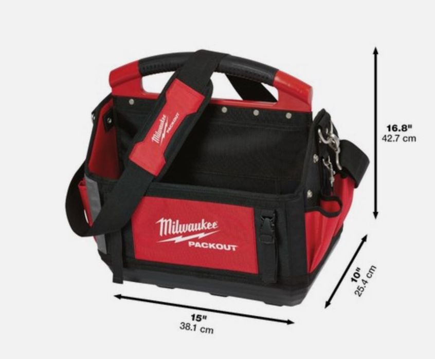 Сумка Milwaukee Packout 40см для інструментів, для електрика