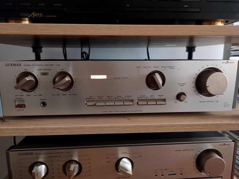 Luxman L 190 AB-Class Stereo Amplifier63825765899521121