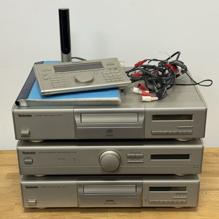 Technics E10 wieża komplet RS-E SL-E SA-E z pilotem