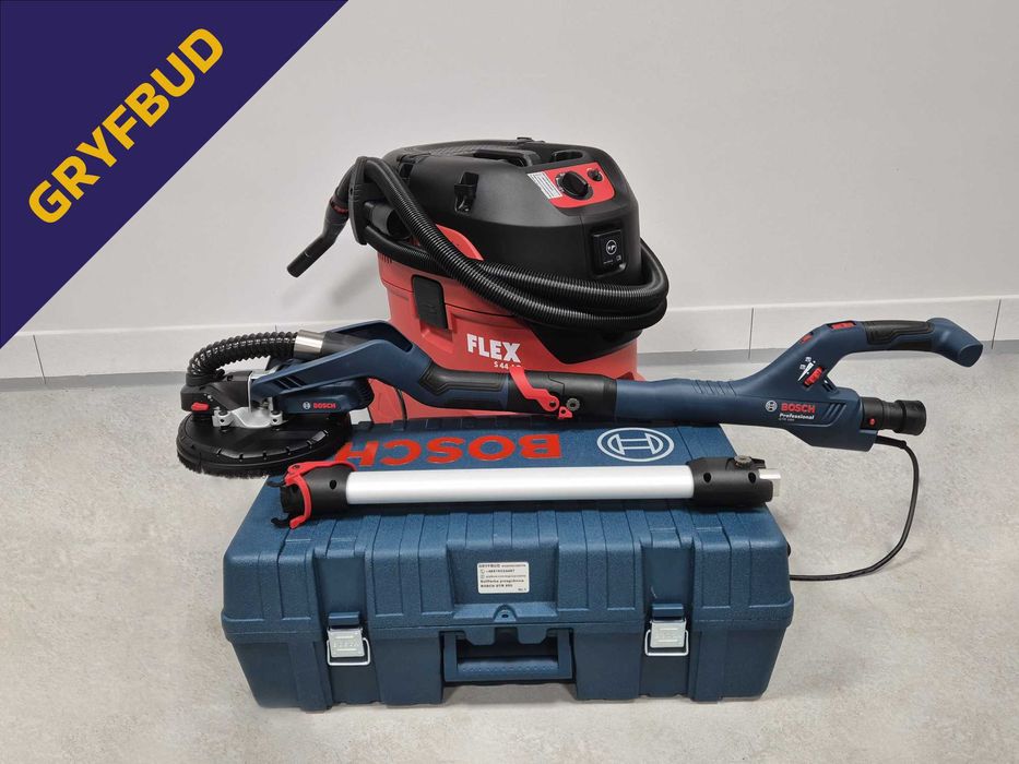 Wypożyczalnia szlifierka przegubowa do gładzi Bosch GTR 550 Miechów