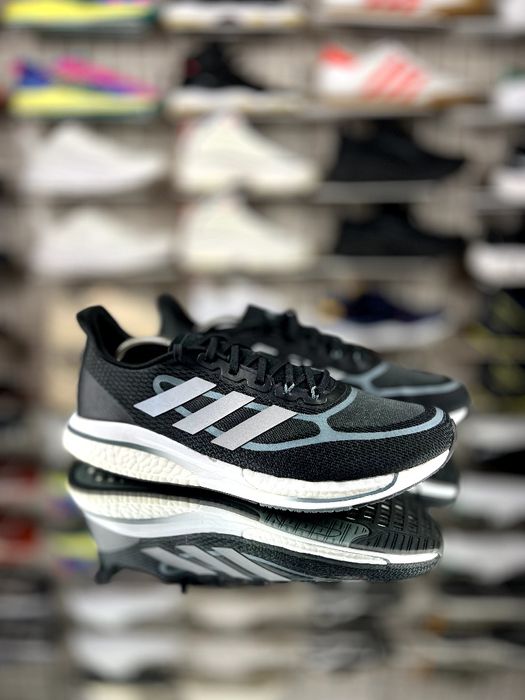 Кроссовки Adidas Supernova+ 45 Размера Чёрные Беговые Boost