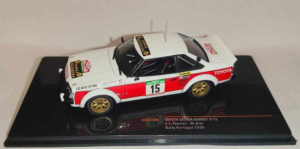 Ixo - Toyota Celica 2000 GT - Rally de Portugal 1980 - Jean-Luc Thérier
